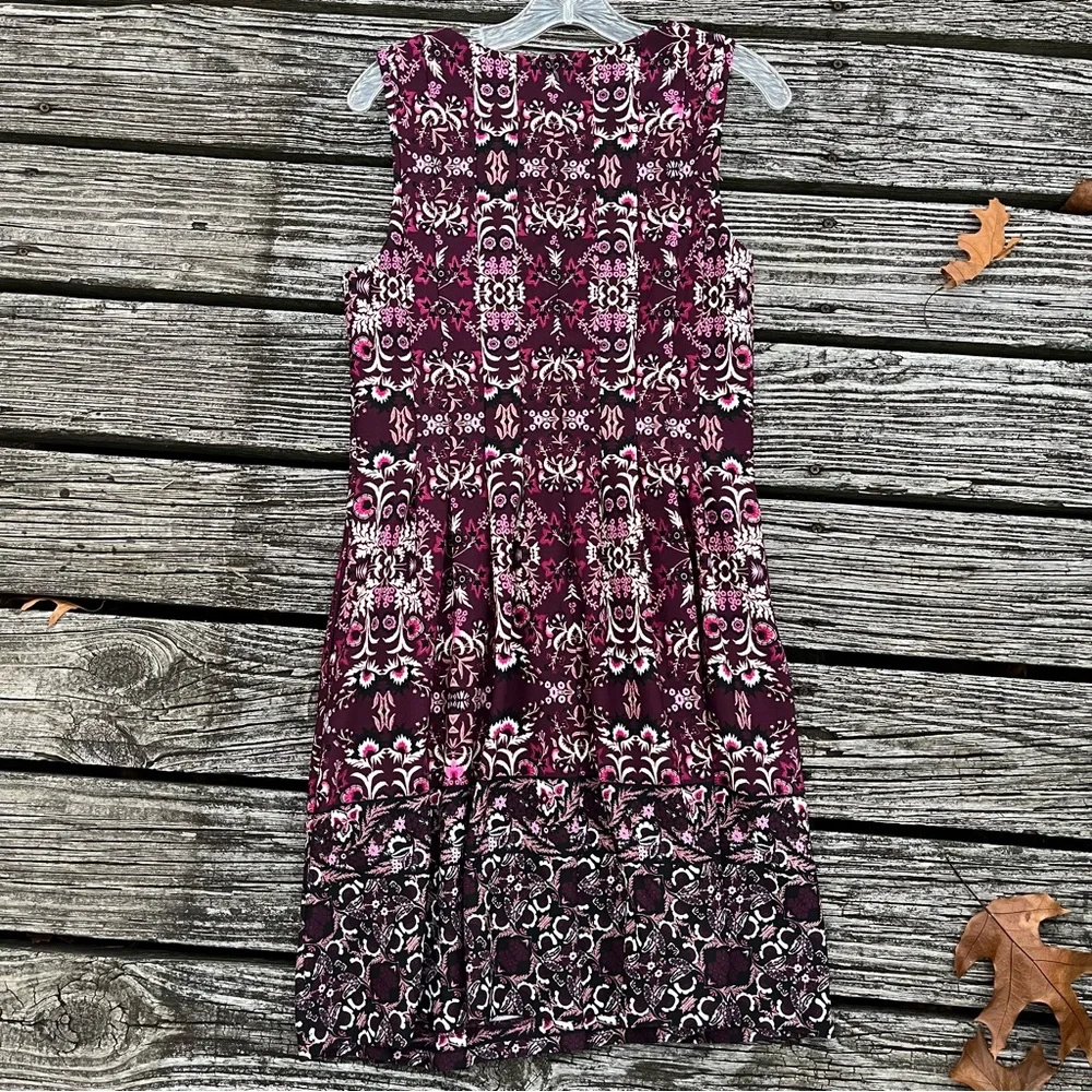 Vince Camuto | Kaleidoscope Floral Pattern Dress - Picture 3 of 8